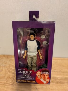 The Karate Kid Daniel LaRusso Action Figure - Purple Packaging